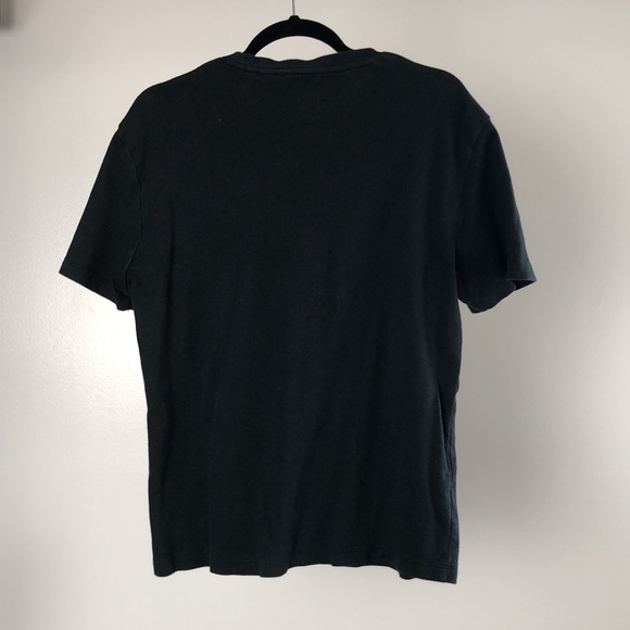 Ben Sherman Jacquard Tee in green. - Picture 3 of 3